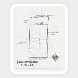 Morningside Circle Sticker